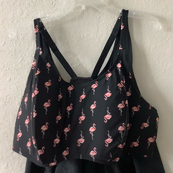 Flamingo Bandeau tankini - Picture 5 of 8